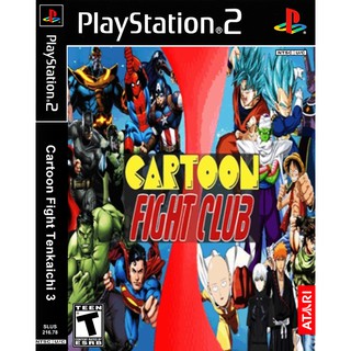 แผ่นเกมส์ Cartoon Fight Club PS2 Playstation2 คุณภาพสูง ราคาถูก