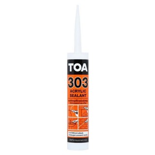 อะคริลิกซีลแลนท์ TOA 303 280มิลลิ ลิตร สีขาว