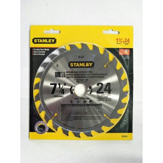 ใบเลื่อยวงเดือน 7 1/4" 24T STANLEY 20-521