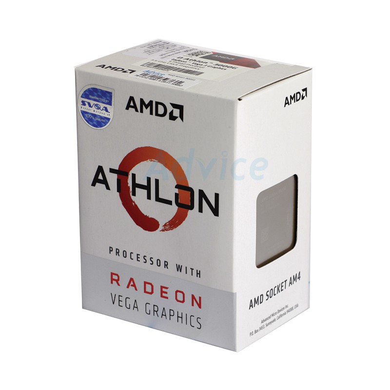 CPU AMD AM4 ATHLON 3000G | Shopee Thailand