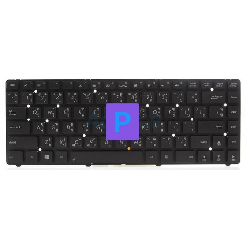 คีบอทโน๊ตบุ้ก Keyboard NoteBook ASUS A45 K45 A85 R400 A45V K45A K45 K45V K45A K45N K45VD K45VJ K45VM