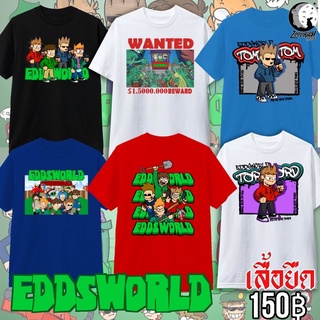 เสื้อยืด Eddsworld เสื้อยืดลายการ์ตูน เสื้อยืดแอนิเมะ Tord Tom Ed Matt Anime เด็ก และ ผู้ใหญ่