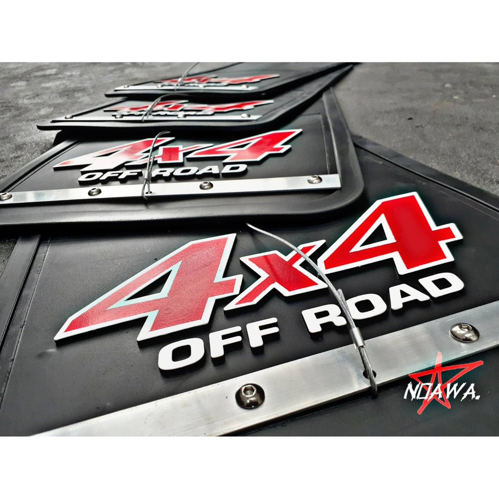 บังโคลน กันโคลน  4×4 OFF-ROAD เพลทอลูมิเนียม ราคา ถูกที่สุด โปรบีเคเค