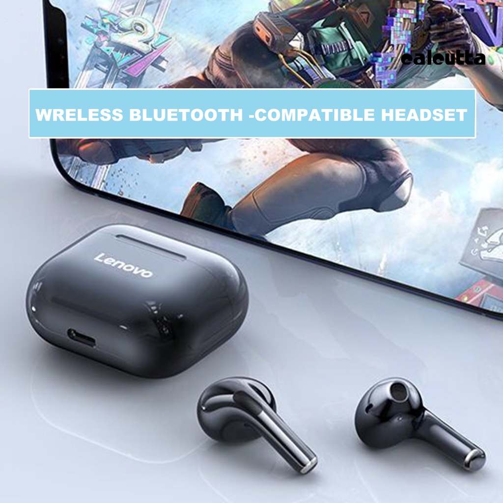 CRX2_2Pcs Lenovo LP40 Wireless Headset Automatic Pairing Touch Control ABS BT5.0 13mm Speaker E-sports Earphone for Gaming #8
