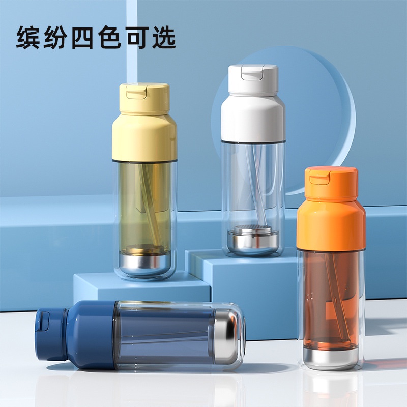 Top Preferred Hydrogen-Rich Water Cup Outdoor Blue Energy Cup Plastic High Temperature Sports Water 