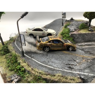 ฉาก Diorama 1:64 Downhill at Akira