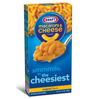 ⚡คราฟท์มักกะโรนี แมคแอนด์ชีส 206 กรัม / ️Kraft Macaroni &amp; Cheese 206g🍿