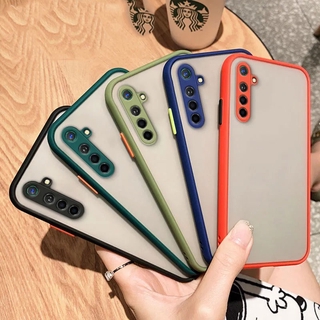 เคสโทรศัพท์มือถือแบบใส ผิวด้าน กันกระแทก กันรอยเลนส์กล้อง แฟชั่น สําหรับ Realme C53 C51 C55 C35 11 Pro 10 Pro+