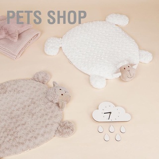 Pets Shop เบาะที่นอน แบบนิ่ม ยืดหยุ่น กันลื่น สําหรับสัตว์เลี้ยง สุนัข แมว