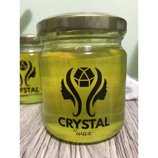 Crystal Wax ผลิตภัณฑ์กำจัดขน (คริสตัลแว็กซ์)1กระปุก+ผ้าแว็กซ์1ห่อ