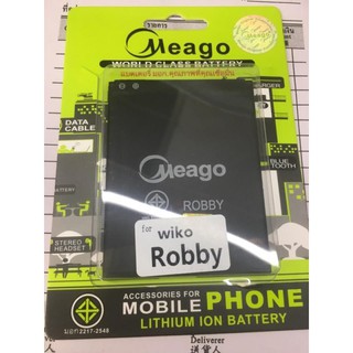 Meago battery แบตเตอรี่ WIKO Jerry2/3 (5251)/Sunny 4plus/Lenny 4 Plus/Tommy/3, View, Robby ,Sunny5Lite(ใส่ด้วยวันได้)