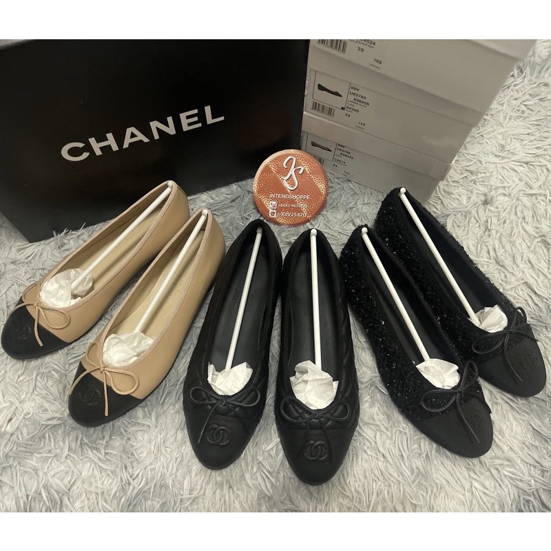 🥿 รองเท้า ballerinas Chanel uniform แท้100% 🥿