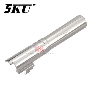 5KU Stainless Steel Threaded Outer Barrel for Marui Hi-CAPA 4.3