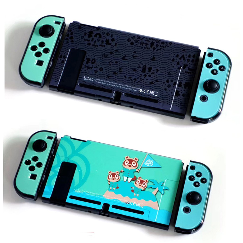 Protective Case Shell Housing Console &amp; Controller Cover Black Limited Edition for Animal Crossing Nintendo Switch NS Game Console Joy-Con Controller