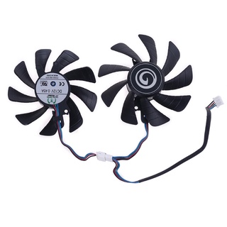 Rr พัดลมระบายความร้อน 85 มม. 4 Pin แบบเปลี่ยน สําหรับ Galax GeForce RTX2060 2070 2080 GPU Fan 2x