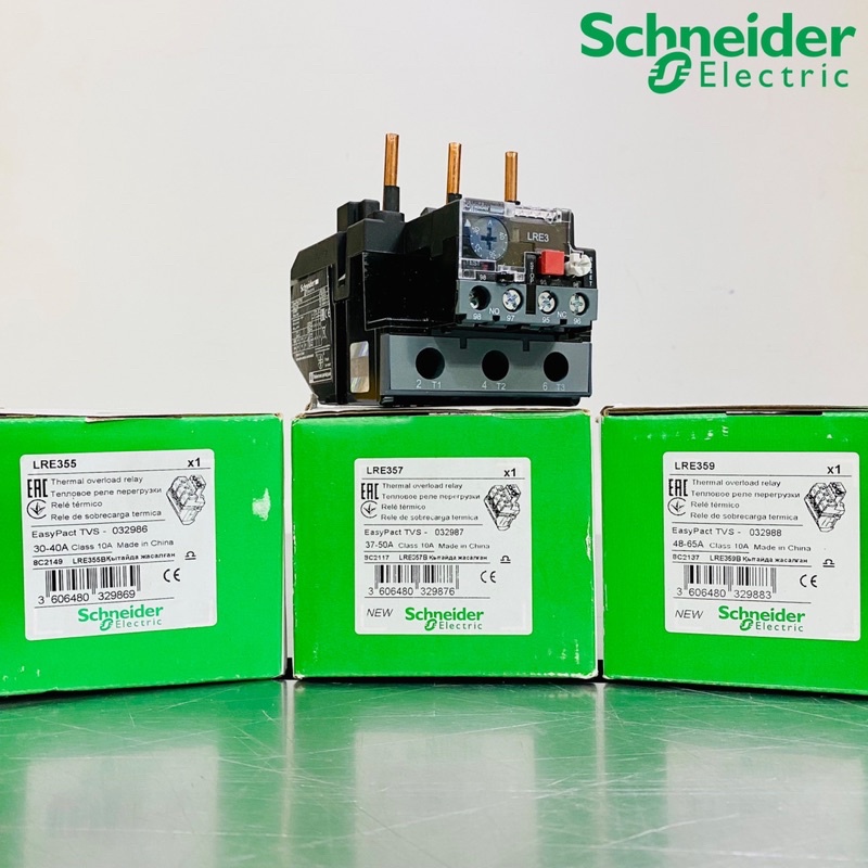Schneider Electric โอเวอร์โหลด รุ่น LRE355 LRE357 LRE359