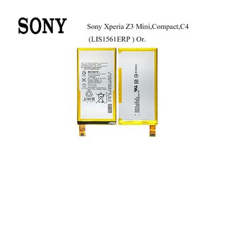 แบตเตอรี่ Sony Xperia Z3 Mini,Compact,C4 (LIS1561ERP ) Or.