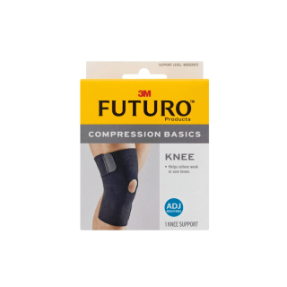 Futuro™ Compression Basics Knee ฟูทูโร่™ อุปกรณ์พยุงหัวเข่า รุ่นเบสิค แบบปรับกระชับได้
