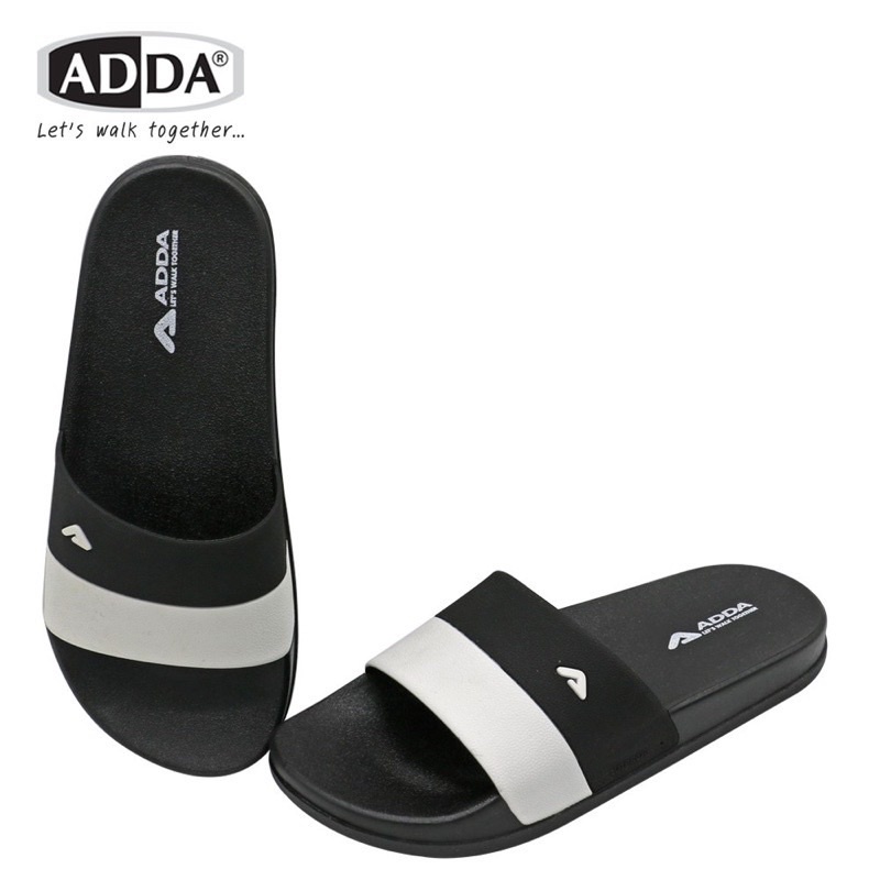 [ลูกค้าใหม่ราคา 1 บาท] 🍎ADDA รองเท้าแตะลำลองแบบสวม รุ่น 13618 M1 🍎 adda แท้ 100%(ไซส์ 6-9)
