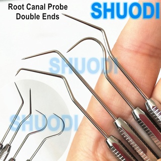 เครื่องมือทันตกรรม สแตนเลส DG16 Probe Root Canal Probe Explorer เครื่องมือทันตกรรม Endodontic