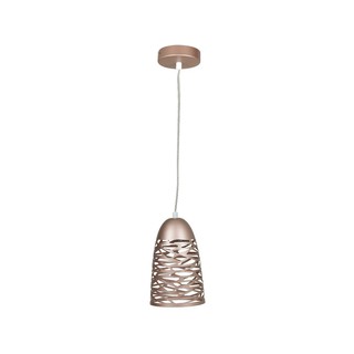 โคมไฟช่อ ไฟช่อ CARINI MODERN P160701-A 1 หัว โคมไฟภายใน โคมไฟและหลอดไฟ PENDANT LAMP CARINI P160701-A PINK