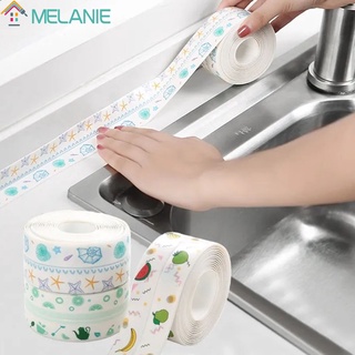 [Kitchen Bathroom Shower Wall Edge,Sink Edge,Gas Stoves Edge Sealing Strip] [Waterproof Oil Proof Anti-mold Self Adhesive Caulk Strip Stickers]