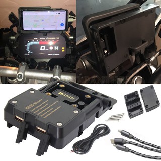 แท่นชาร์จโทรศัพท์มือถือ GPS 12 มม. สําหรับรถจักรยานยนต์ BMW R1200GS r1200 GS