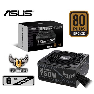 POWER SUPPLY (อุปกรณ์จ่ายไฟ) ASUS TUF GAMING 650B, 750B (80Plus Bronze) ประกัน 5 ปี