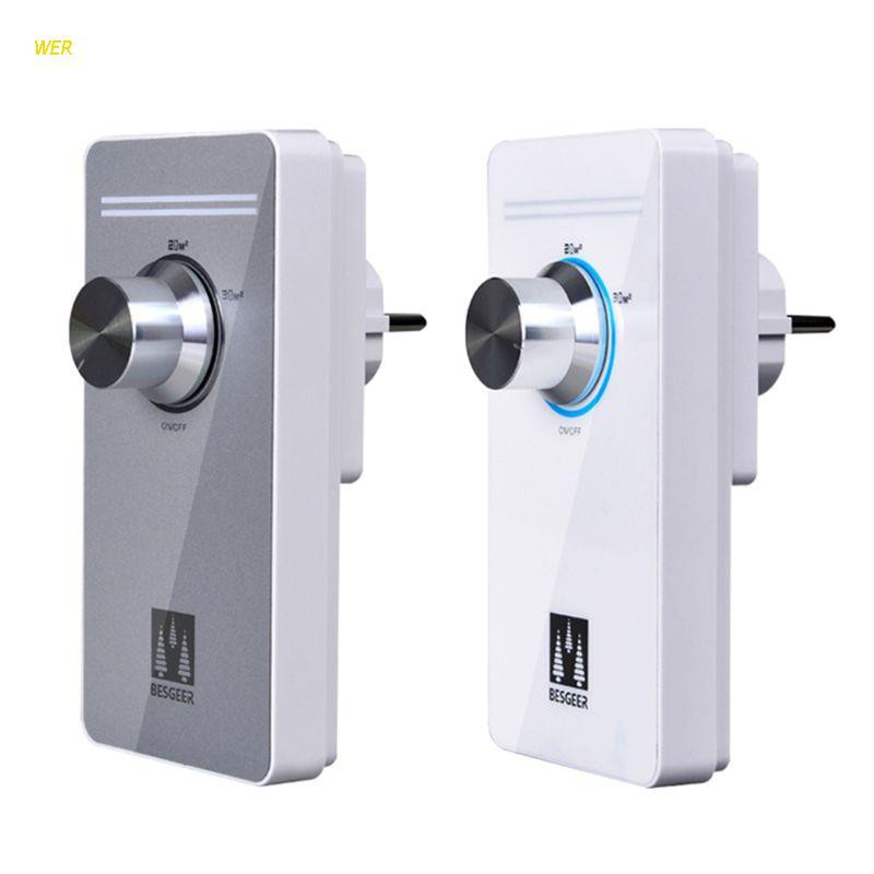 WER EU Plug in Ozone เครื่องฟอกอากาศทําความสะอาด O3 เครื่องกําเนิดไฟฟ้าสําหรับห้องสํานักงานห้องนอนห้