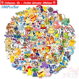 100Pcs/Set ❉ Pokemon Go - Series A Anime Pocket Monster สติ๊กเกอร์ ❉ Waterproof DIY Fashion Doodle Decals สติ๊กเกอร์