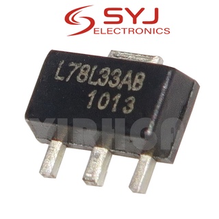 มีสินค้า วงจรรวม 78L33ABUTR 3.3V .1A SOT-89 L78L33ABU 78L3 L78L33A 78L33 L78L33 78L33A 10 ชิ้น