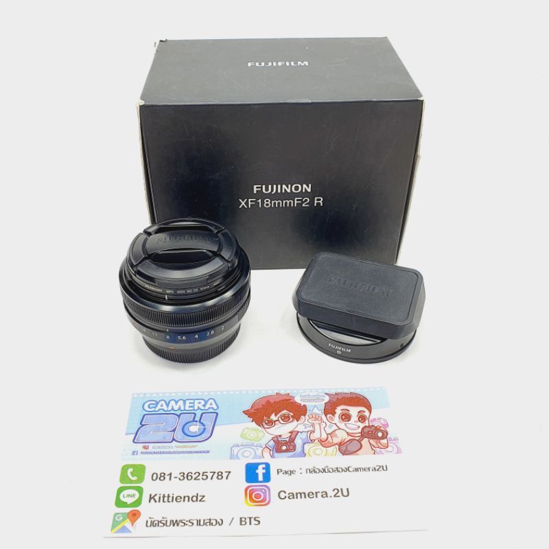 เลนส์ Fujinon XF18 F2