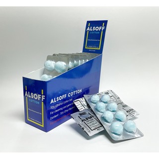 ALSOFF Alcohol cotton 70%ethanol v/v