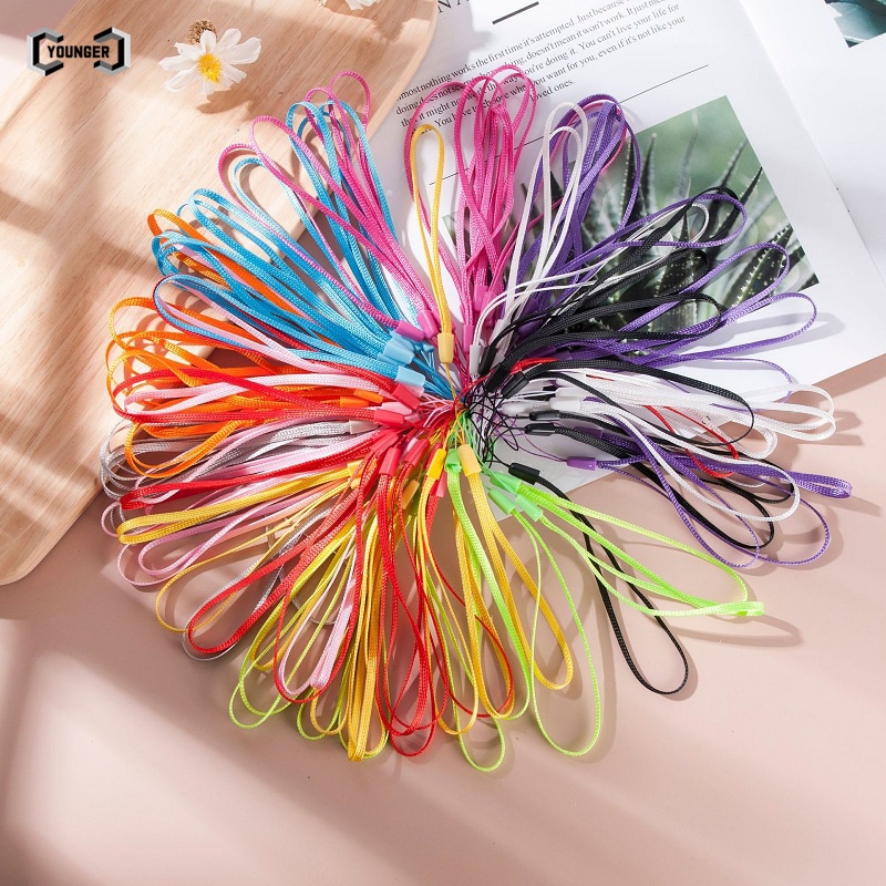 สายคล้องข้อมือ สีพื้น ขนาดเล็ก พรีเมี่ยม ที่ใส่แฟลชไดรฟ์ USB / พวงกุญแจ / DSLR / เครื่องเล่นเพลง และสิ่งของพกพาอื่น ๆ