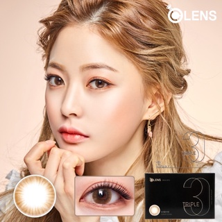 👁️พร้อมส่ง​ Olens l Triple Brown รายเดือน