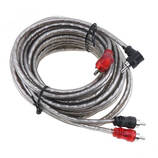 universal 5 ม. 40 core copper 2rca to 2rca อุปกรณ์ขยายเสียงสําหรับติดรถยนต์