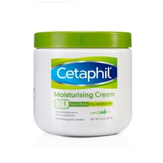 Cetaphil Moisturising Cream เซตาฟิล มอยส์เจอไรซิ่ง ครีมบำรุงผิว ให้ความชุ่มชื้น ขนาด 453 กรัม 16154