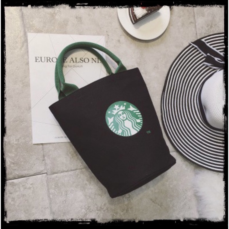 กระเป๋าผ้า Starbucks(พร้อมส่ง)