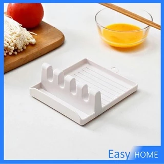 ที่ใส่พลาสติก อเนกประสงค์ ที่วางช้อนซุป ที่ครอบหม้อ Kitchen shelf