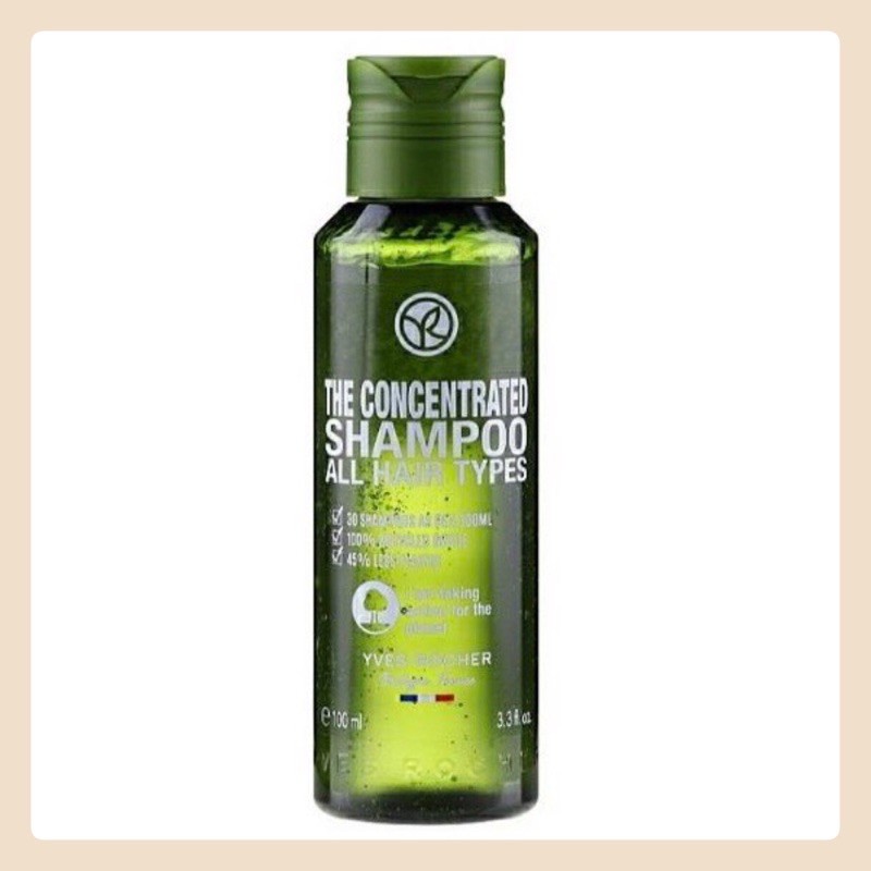 อีฟโรเช Yves Rocher BHC  The Concentrated Shampoo All Hair Type 100 ml เดอะคอนเซ็นเทรด แชมพู
