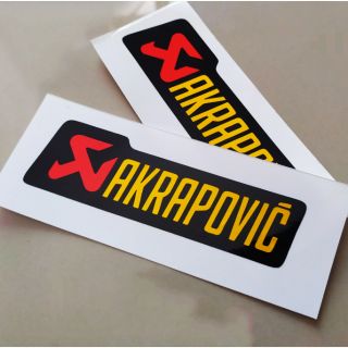 สติ๊กเกอร์สะท้อนแสง Akrapovic