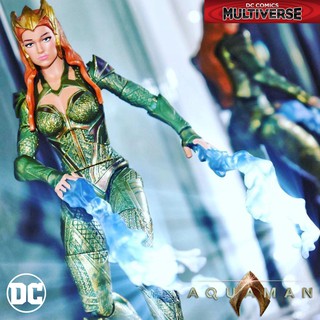 Model Figma งานแท้ Mattel DC Comics Multiverse Justice League จัสติซ ลีก Aquaman อควาแมน เจ้าสมุทร Mera เมรา Amber