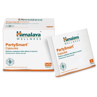 Himalaya party smart สมุนไพรเเก้เเฮงค์