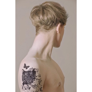 สติกเกอร์ แทททู รอยสัก นำเข้า  แฟชั่น  ** tattoo sticker กันน้ำ