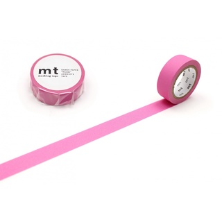 mt masking tape matte pink (MT01P509) / เทปตกแต่งวาชิ สี matte pink แบรนด์ mt masking tape ประเทศญี่ปุ่น