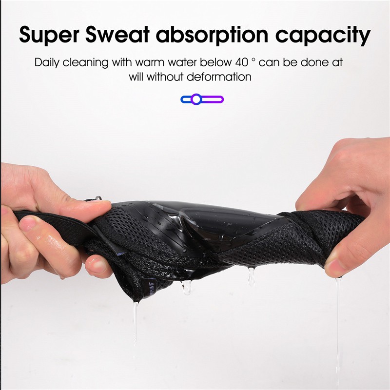 WEST BIKING จักรยาน Sweatband กระเป๋าโทรศัพท์ Anti เหงื่อตาข่ายอุปกรณ์เสริมสําหรับจักรยานเสือหมอบการฝึกอบรม Rigs Spin Bikes ราคา ถูกที่สุด ดีลบีเคเค แกลเลอรีภาพที่ 5