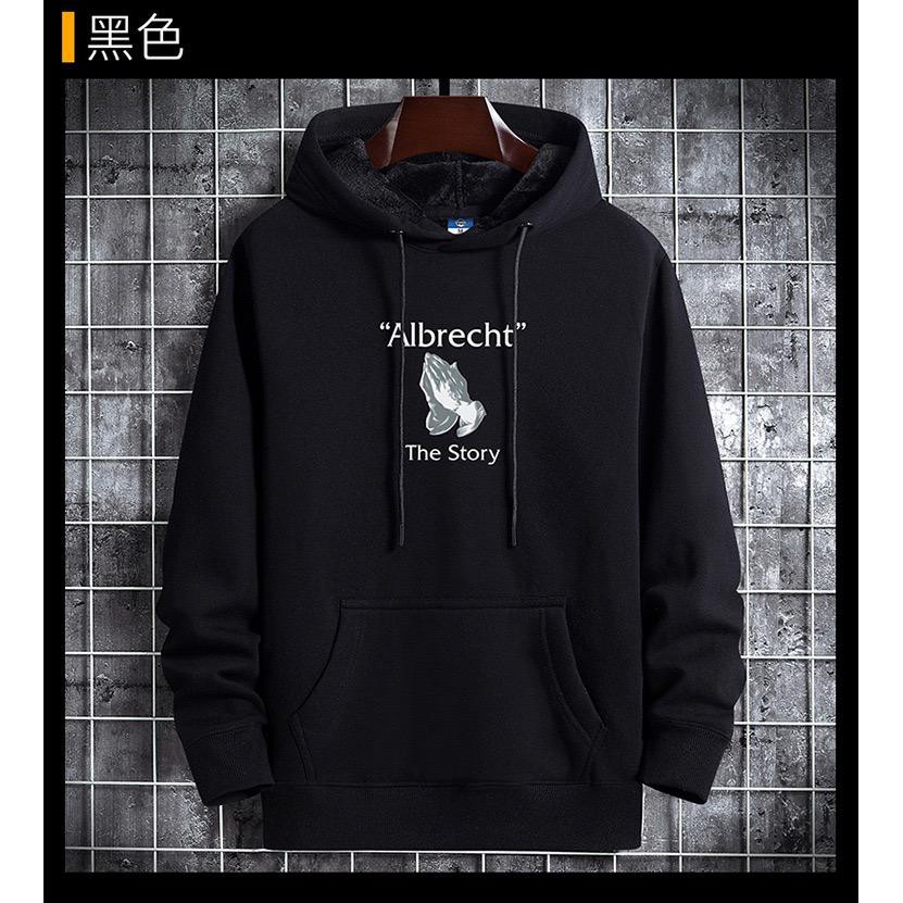 BS/ /HOODIE ALBRECH//JACKET SWETER UNISEX//แฟชั่นผู้ชายและผู้หญิง//GQ