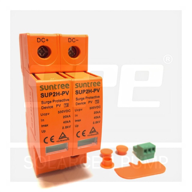ตัวกันฟ้าผ่า SUNTREE DC SPD SUP2H-PV 2P 500V 20KA/40KA