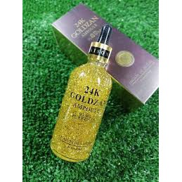 (มีส่งด่วน)24K Goldzan Ampoule 99.9% Pure Gold By Skinature เซรั่ม เซรั่มทองคำ 24K 100 Ml.