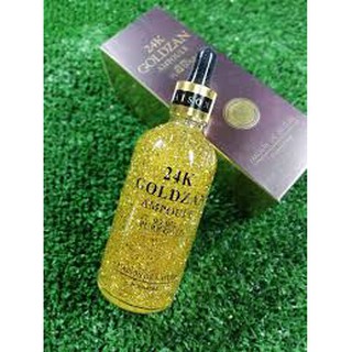 24K Goldzan Ampoule 99.9% Pure Gold By Skinature เซรั่มทองคำ 24K 100 Ml.